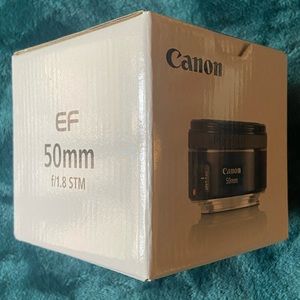 Canon EF 50mm f/1.8 STM - Brand New